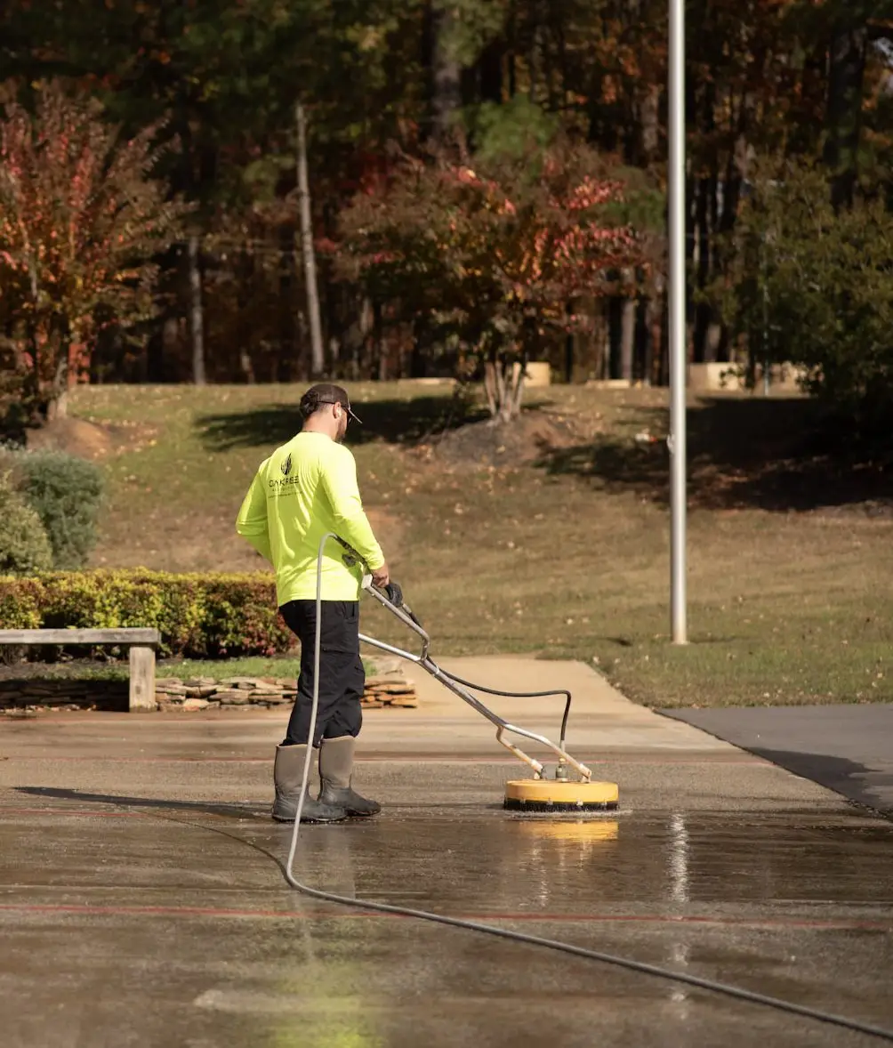 applying protective sealant to commercial concrete surface